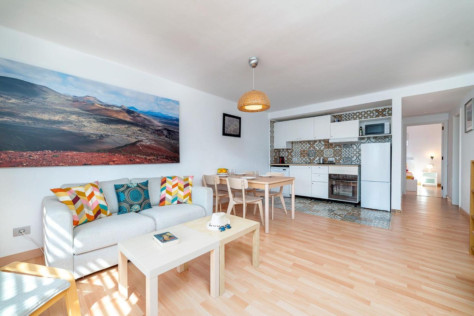 Playa Bastian 2 Habs 2 Banos Y Super Terraza Apartman Costa Teguise Kültér fotó