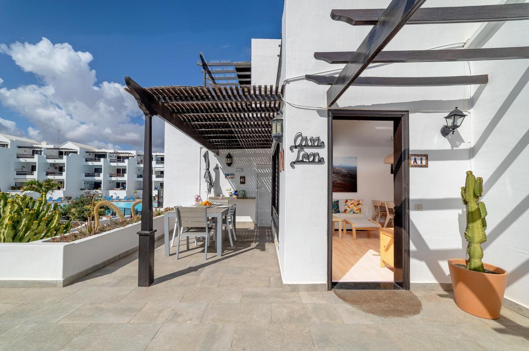 Playa Bastian 2 Habs 2 Banos Y Super Terraza Apartman Costa Teguise Kültér fotó